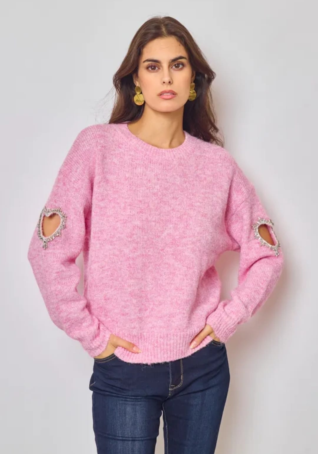 Pull Love Rose - PinkWaveParis